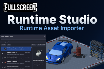 Runtime Studio Asset Importer cover